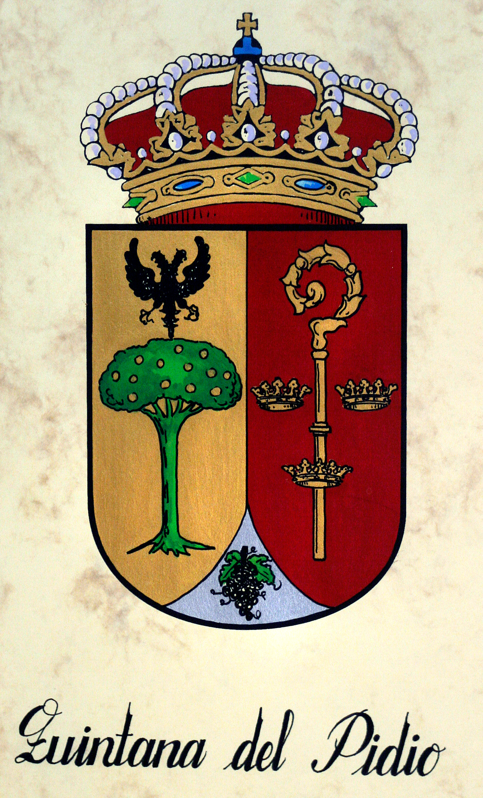 Escudo de Quintana del Pidio