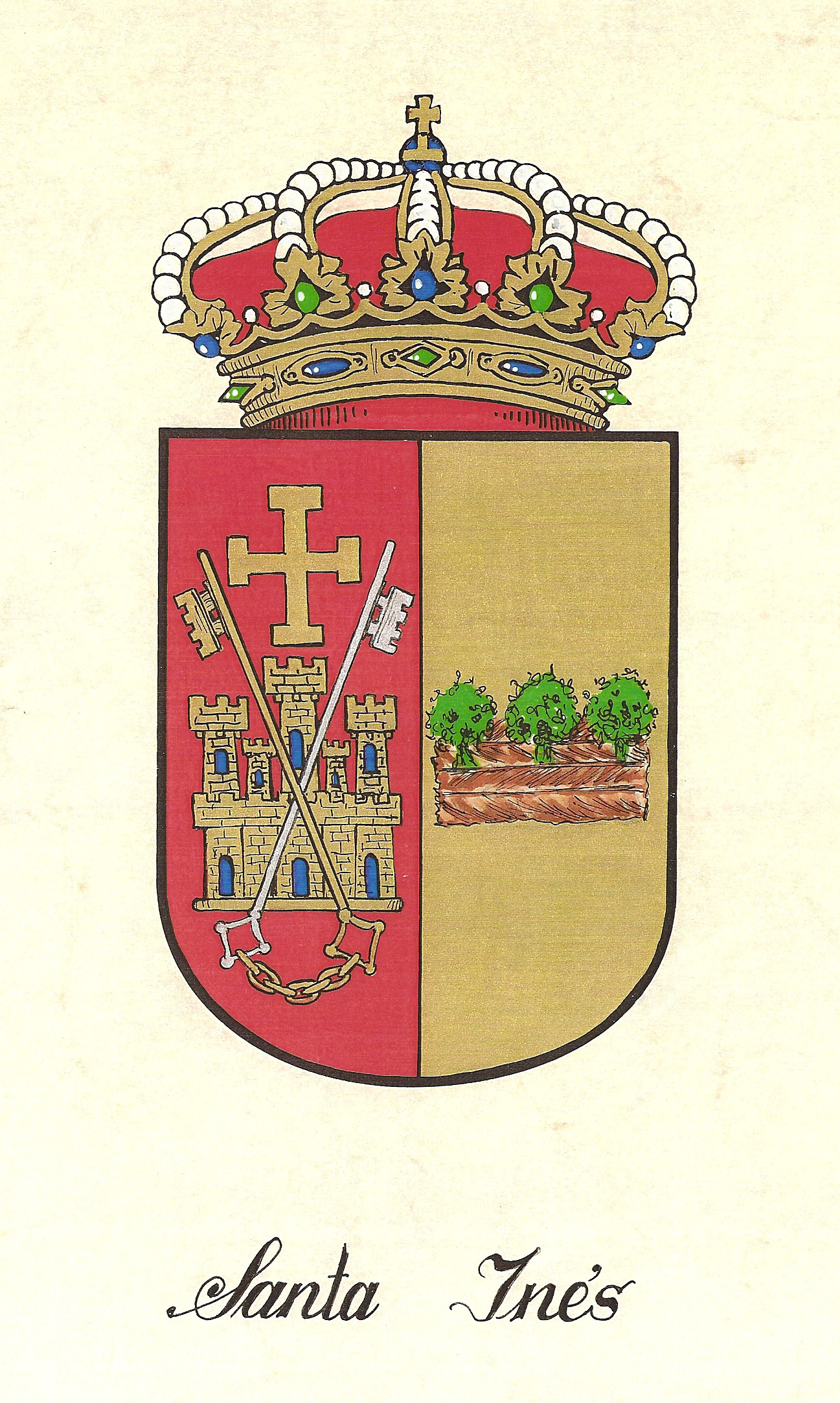 Escudo de Santa Inés